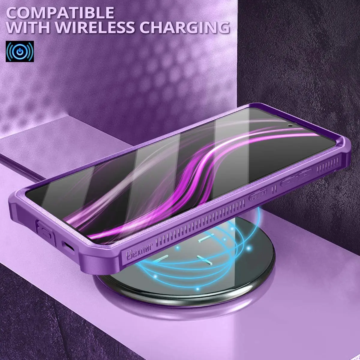 Dexnor for Samsung Galaxy S21 Ultra Case, 6.8 inch | Built-in Screen Protector & Heavy Duty Protection - view 5