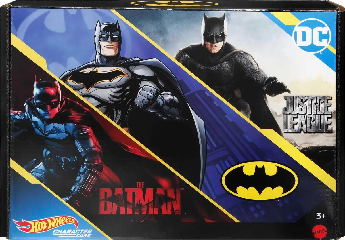 Hot Wheels Toy Cars 6-Pack | Batman Character Vehicles in 1:64 Scale, Inspired by Various Characters - view 6