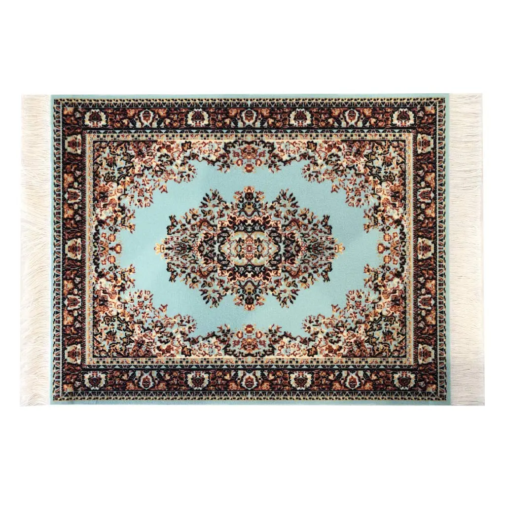 Inusitus Boho Rug Mousepad Small 18cm (7") x 25cm (10") | Vintage Oriental Design for Home Office - main product image