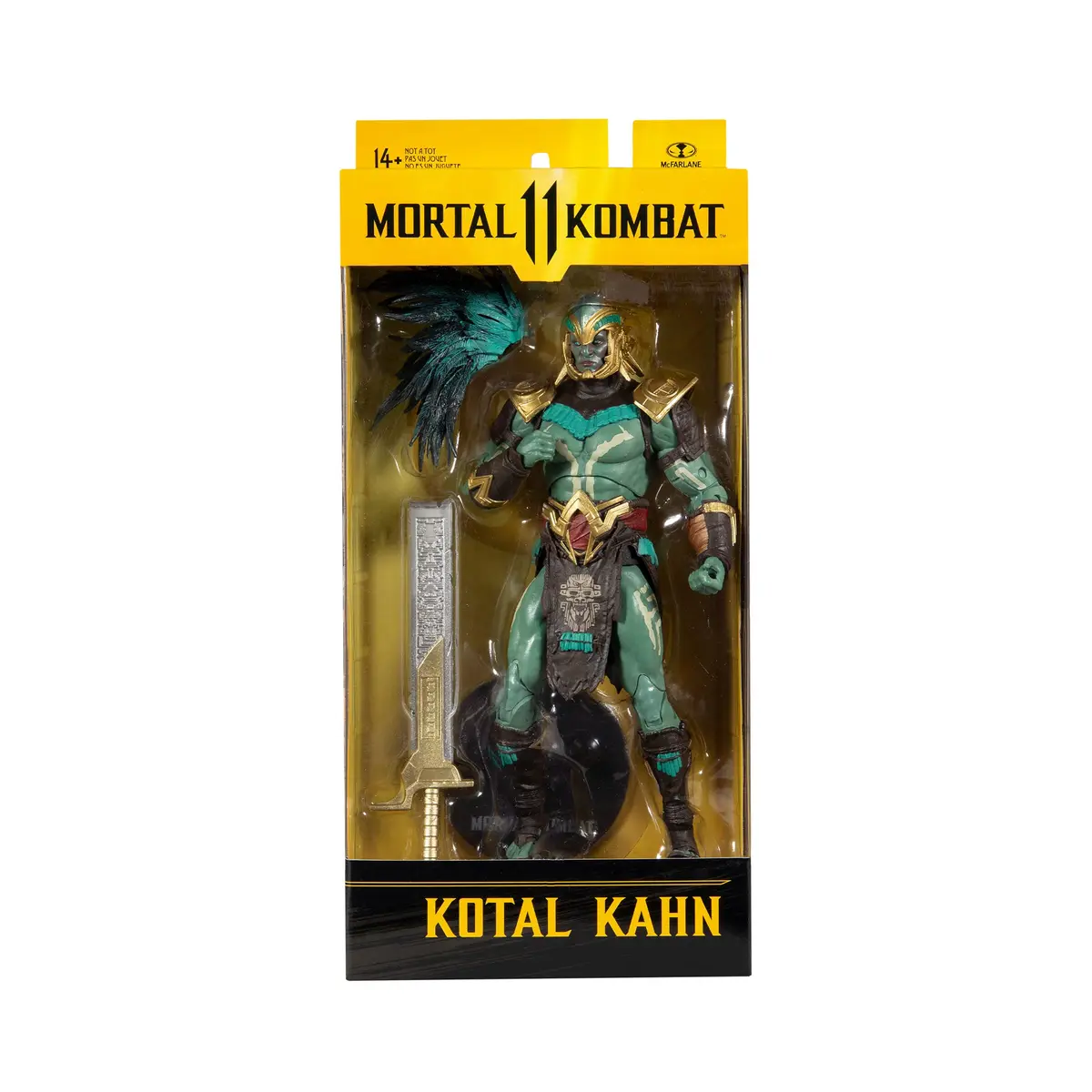 McFarlane Toys Mortal Kombat Kotal Kahn 7" Action Figure with Accessories | Detailed, Fully Articulated, Video Game Theme - view 8