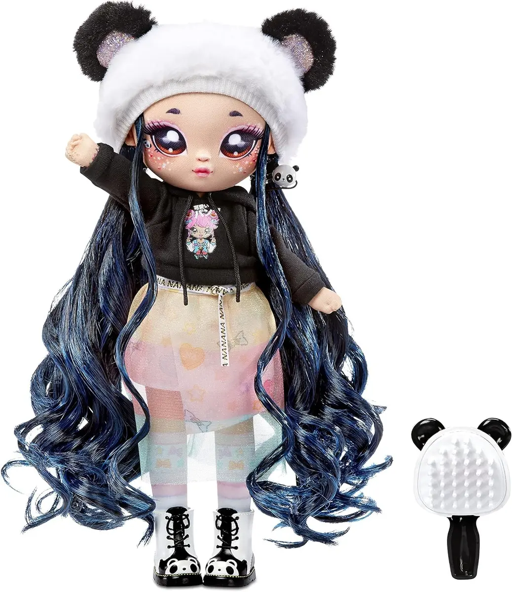 Na! Na! Na! Surprise Family Winnie Joyful, Mimi Joyful & Bamboo Doll 3-Pack | 11-inch & 7.5-inch Dolls with Plush Pet - view 2