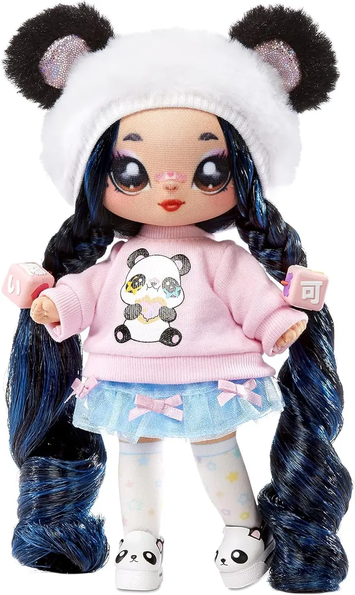 Na! Na! Na! Surprise Family Winnie Joyful, Mimi Joyful & Bamboo Doll 3-Pack | 11-inch & 7.5-inch Dolls with Plush Pet - view 3