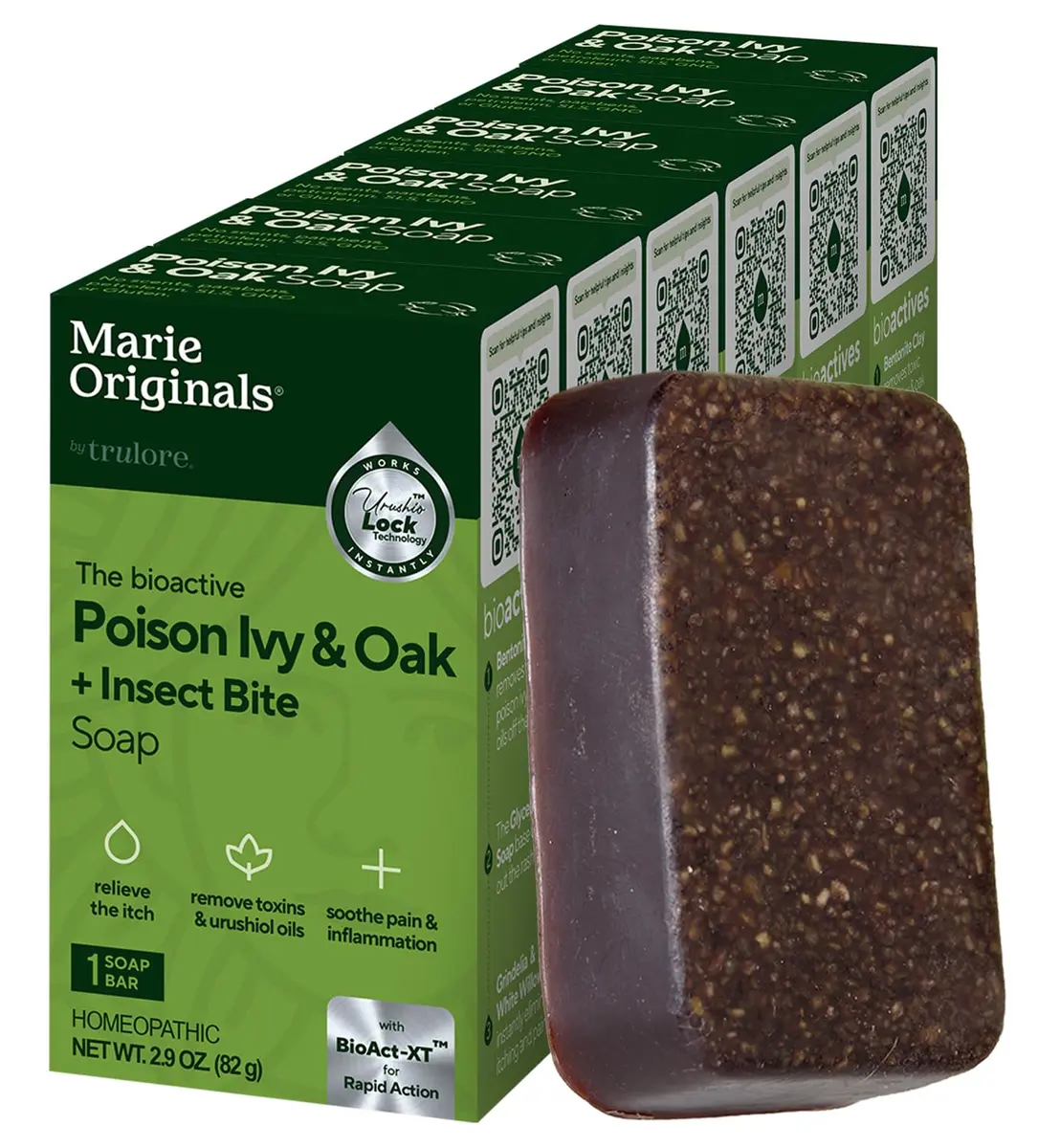 Marie Originals Poison Ivy Soap 6 Pack | Natural Skin Cleanser for Poison Ivy Relief - main product image
