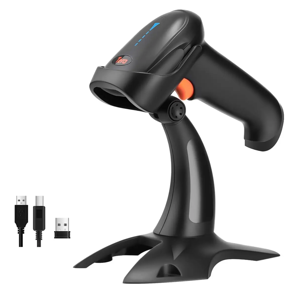 Tera Barcode Scanner 2D Wireless | Battery Indicator & Stand, HW0002 - main product image