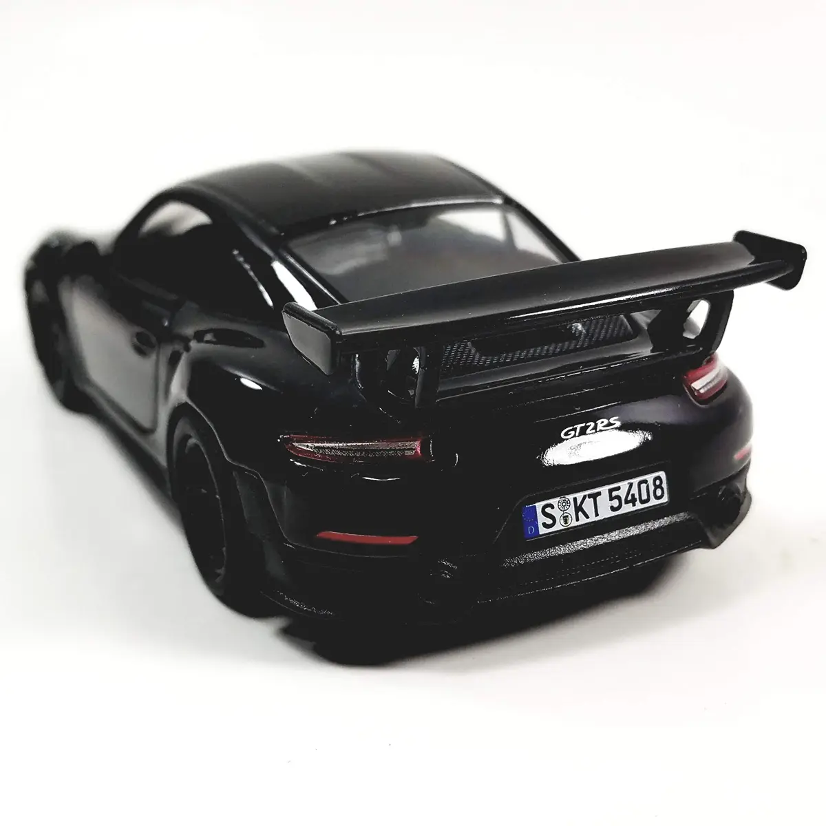 KiNSMART 2010 Porsche 911 GT2 RS 1:36 Scale 5 inch (12.7 cm) Die Cast Metal Model Toy Car | Black - view 5