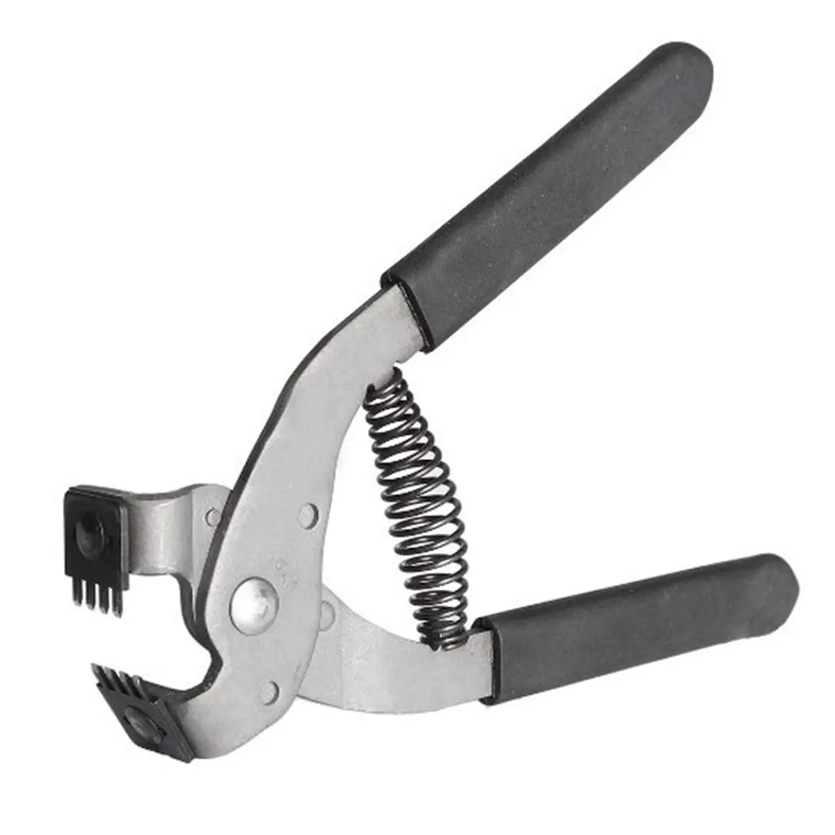 Terizger Leather Stitching Hole Punch Plier Clamp Cutter 4mm (4 Prong) | Heavy Duty Steel Tool for DIY Craft - main product image