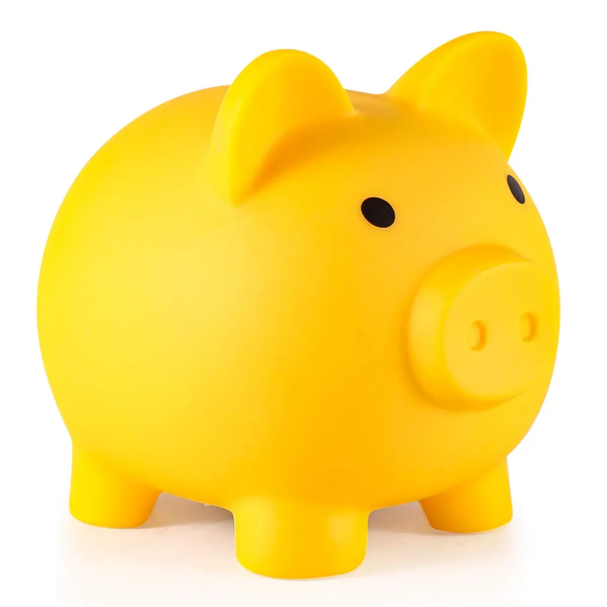 PJDRLLC Piggy Bank for Kids - Unbreakable Plastic Money Bank - Medium Size | Toddler Tough, Bright Colors, 2-7 Years - main product image