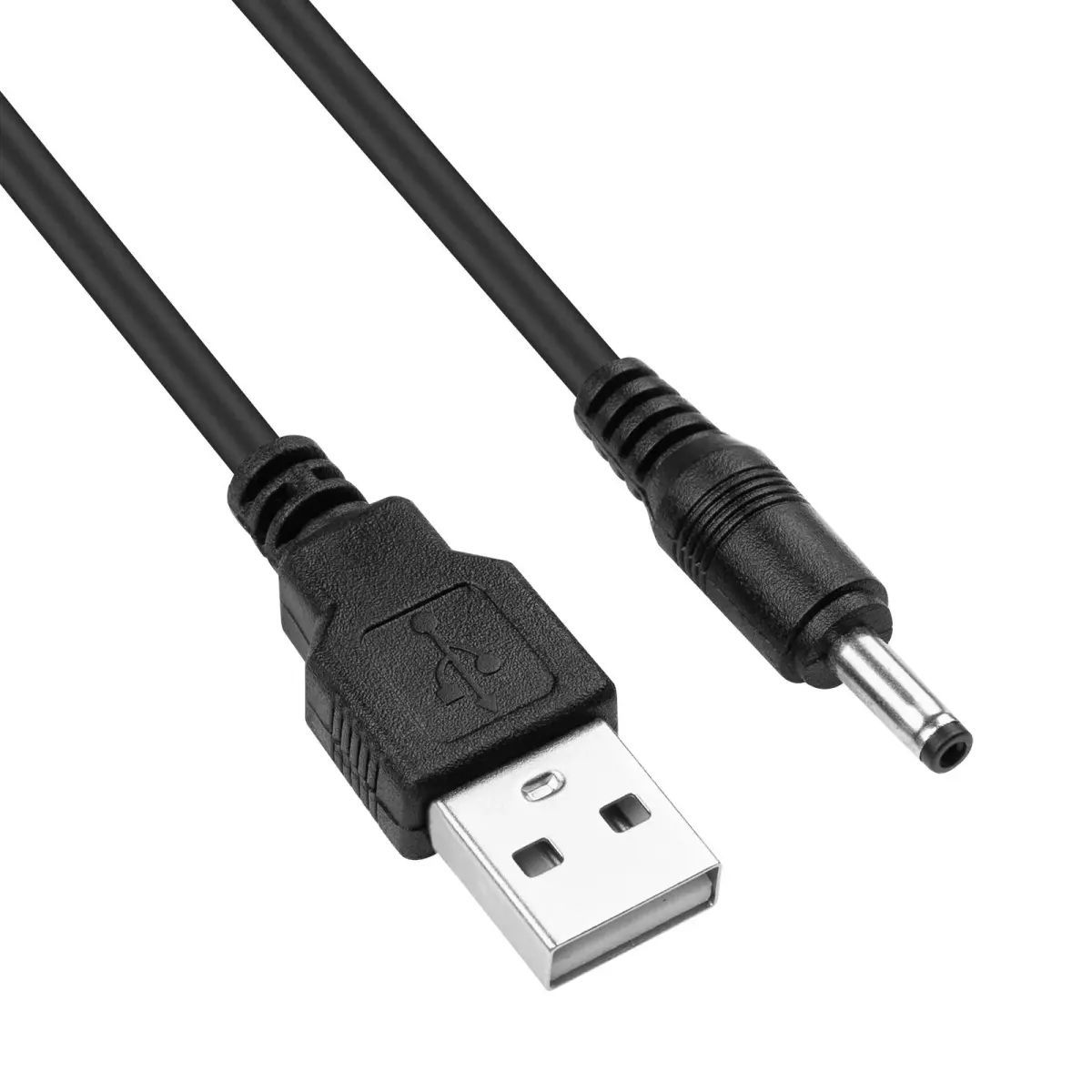 Smays USB to DC Round Tip Charging Cable 1.5m (5ft) 2-Pack | Compatible with Fairywill, Bitvae, Foreo Luna - view 4