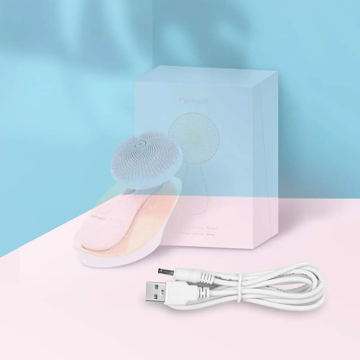 Smays USB to DC Charging Cable 1.5m (5 ft) 2-Pack | Compatible with Nuface Mini Toothbrush & Foreo Facial Brush - view 2