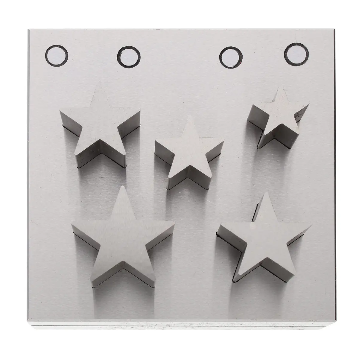 The Beadsmith Steel Star Disc Cutter Set with 5 Punches and Die | Metal Star Cutting Tool for Jewelry & Crafts - view 6