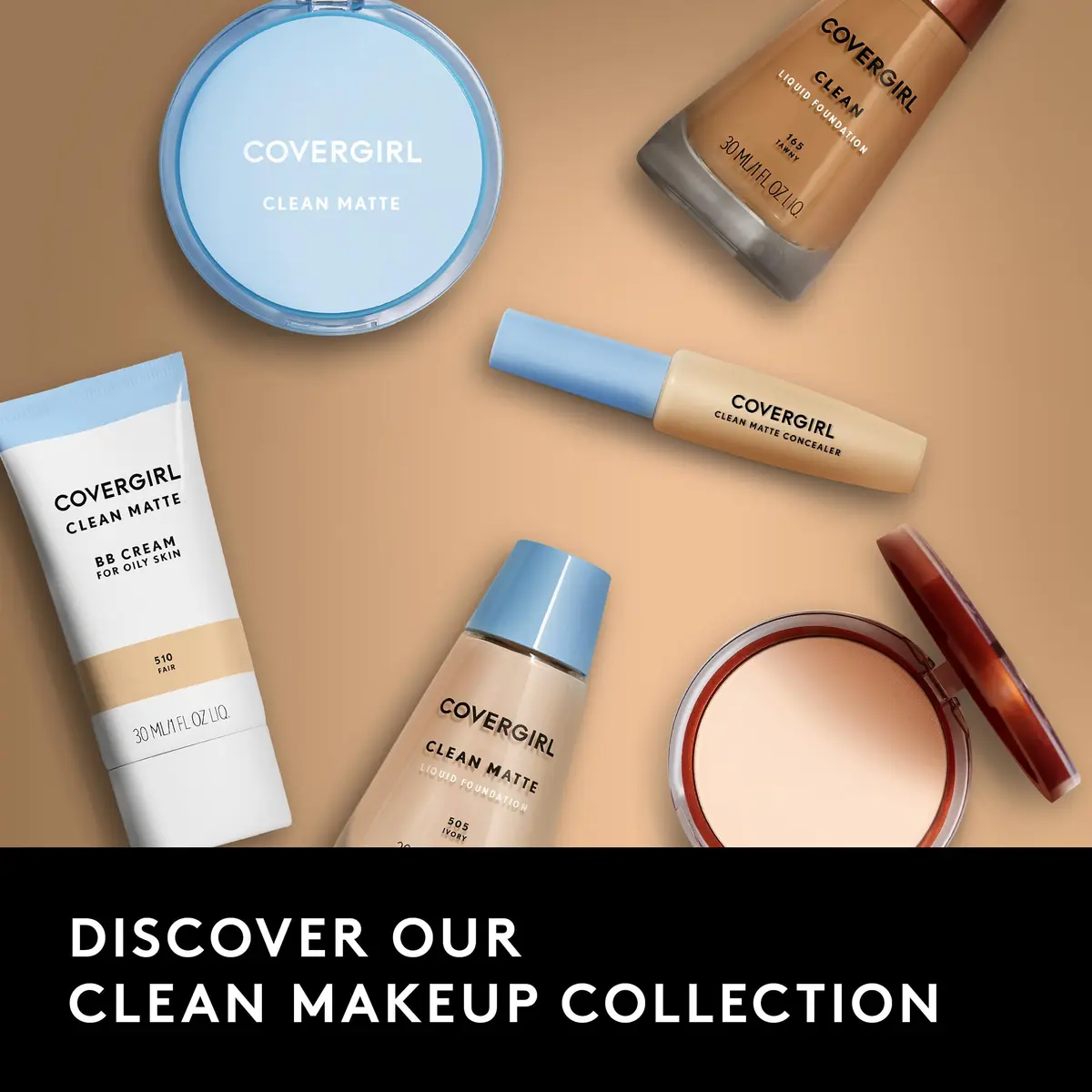 COVERGIRL Clean Liquid Foundation, Deep Golden 170 | Natural, Lightweight & Cruelty-Free (70-120 chars) - view 6