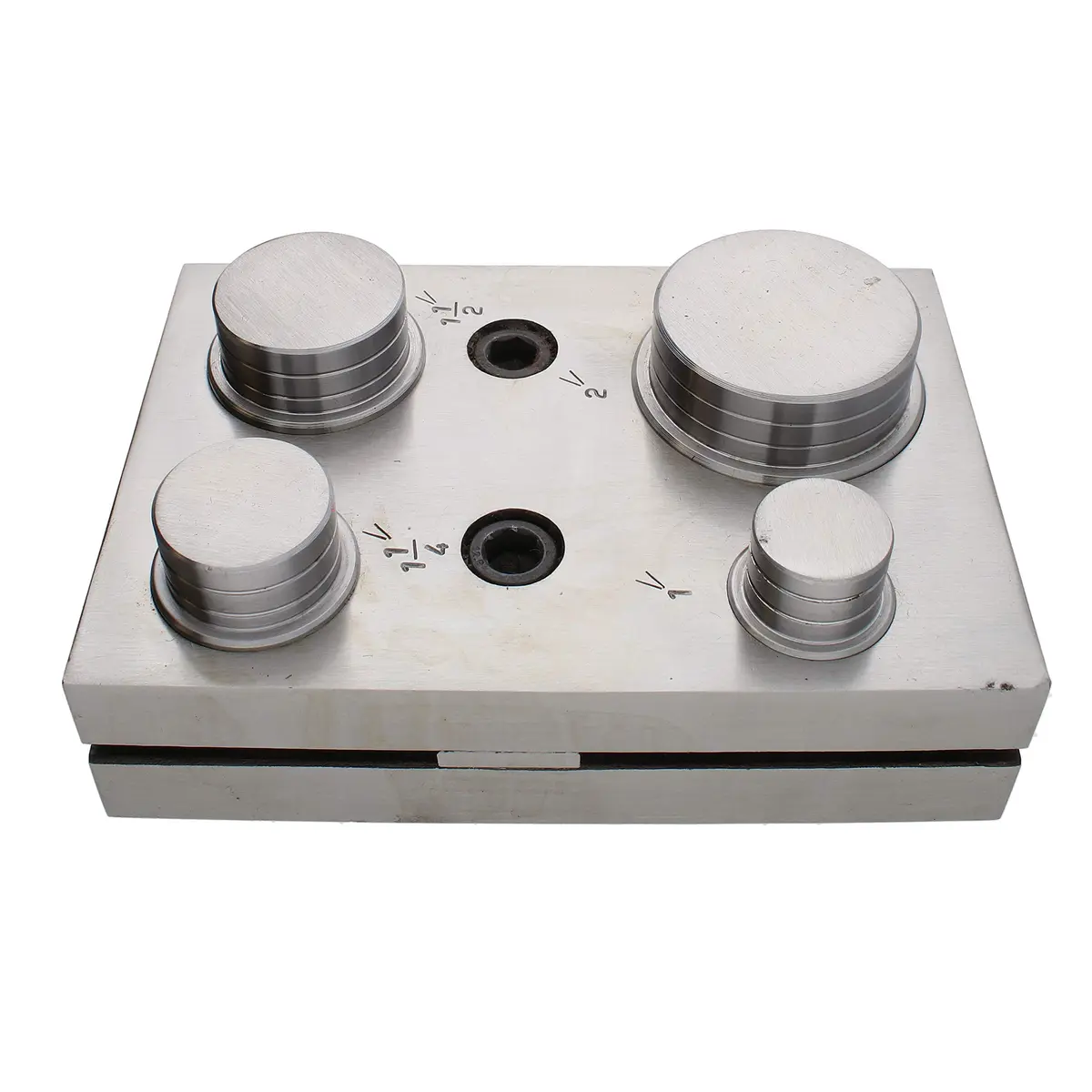 The Beadsmith Steel Circle Disc Cutter Set with 4 Punches and Die | Perfect Circles from Soft Metals - main product image