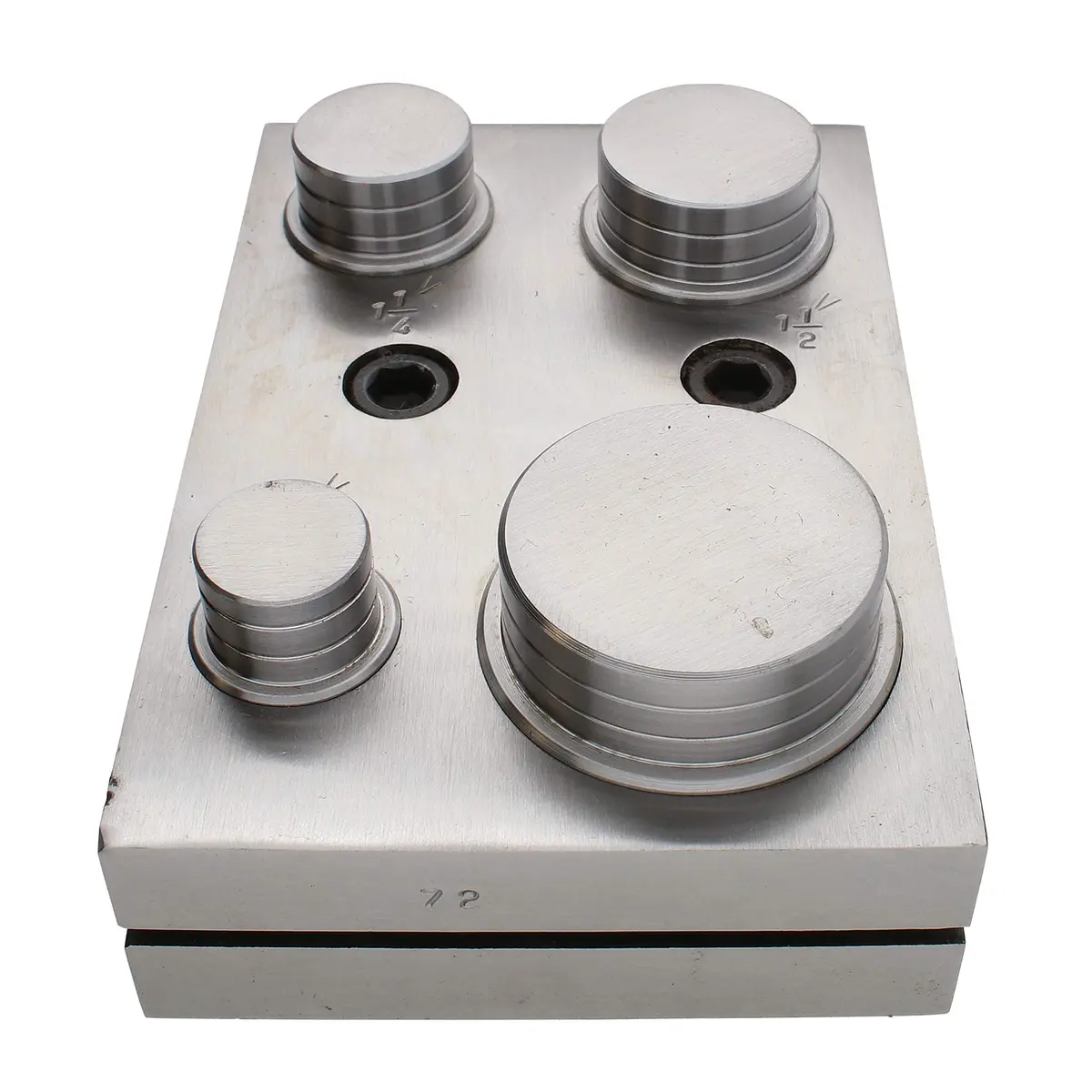 The Beadsmith Steel Circle Disc Cutter Set with 4 Punches and Die | Perfect Circles from Soft Metals - view 3