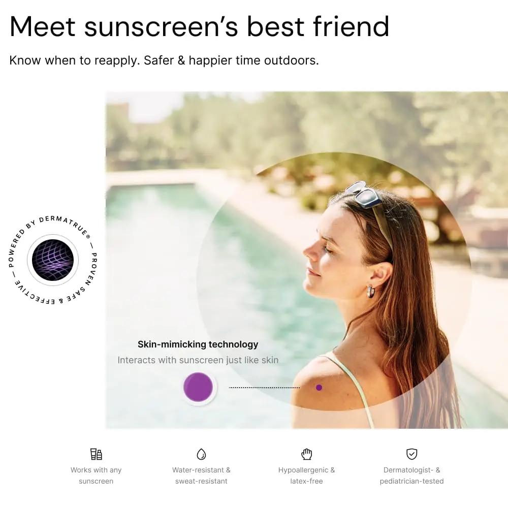 SPOTMYUV Sunscreen Stickers, UV Detection SPF Indicator Dots, 48 Count | Real-Time Sun Safety Monitoring - view 7