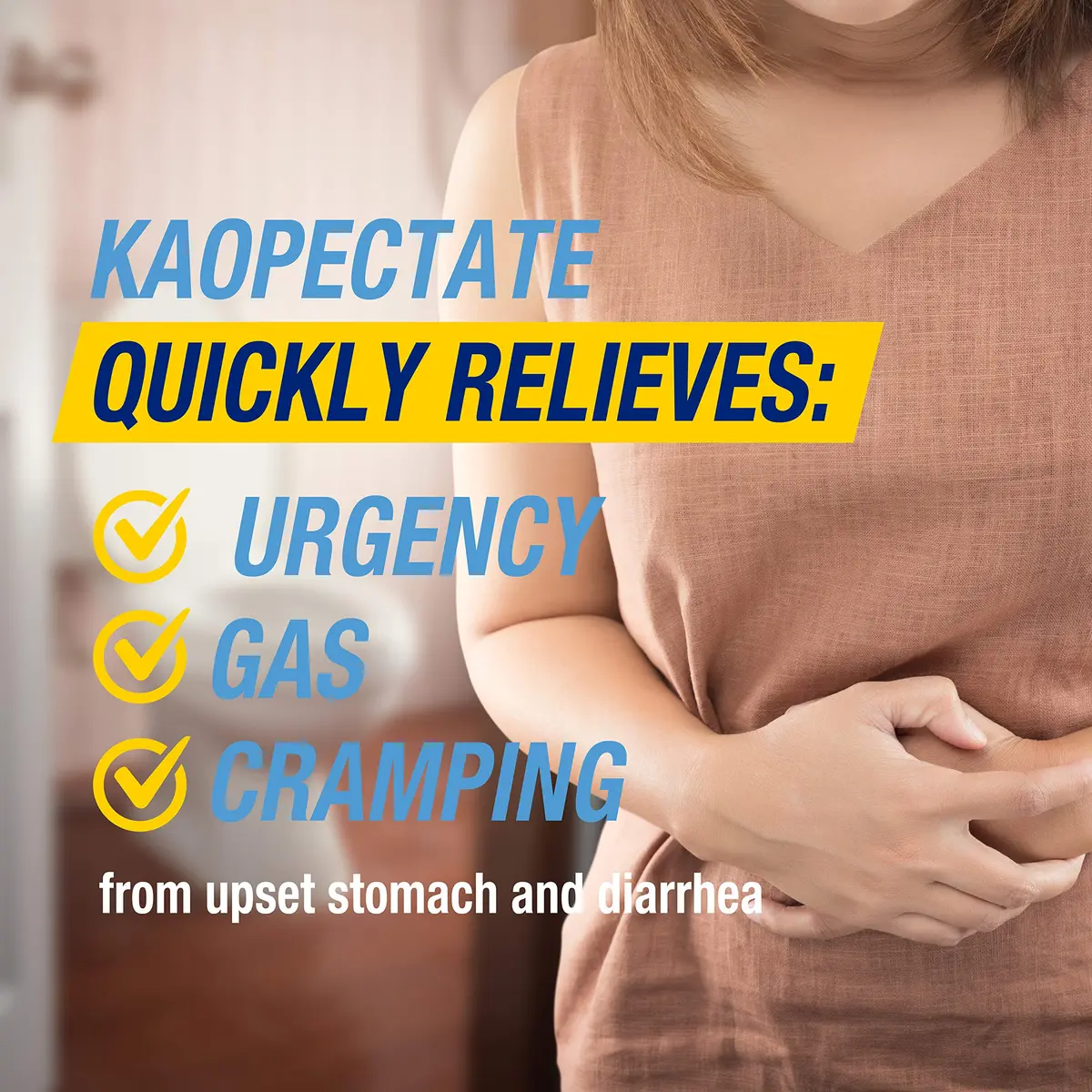 Kaopectate Multi-Symptom Anti-Diarrheal & Upset Stomach Reliever, 28 Caplet | Fast-Acting GI Relief for Adults - view 4