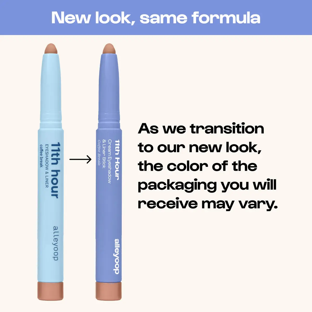 ALLEYOOP 11th Hour Cream Eyeshadow Stick & Liner, Rose Shimmer | Smudge-Proof, Crease Proof, 13+ Hour Wear - view 4