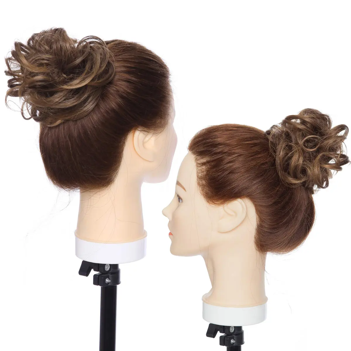 Benehair Messy Bun Hair Piece Scrunchy Updo Hair for Women 50g | Fluffy Wavy Synthetic Hair Bun - view 6