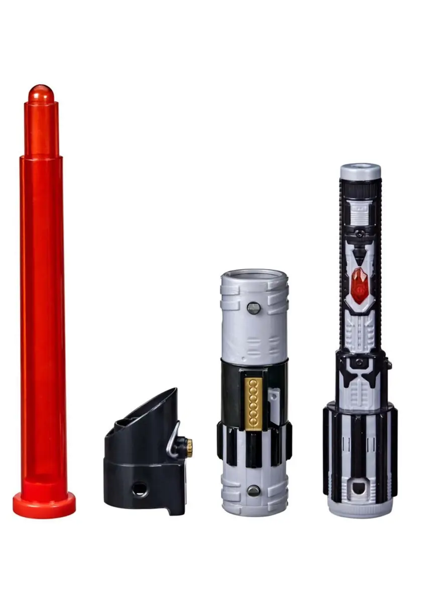STAR WARS Lightsaber Forge Darth Vader Electronic Extendable Red Lightsaber Toy, Customizable Roleplay Toy for Kids Ages 4 and Up - view 6