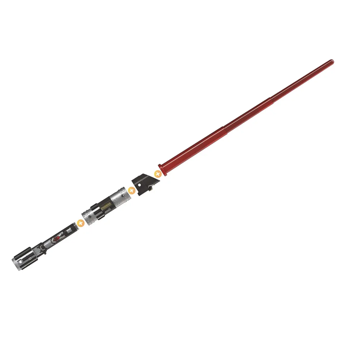 STAR WARS Lightsaber Forge Darth Vader Electronic Extendable Red Lightsaber Toy, Customizable Roleplay Toy for Kids Ages 4 and Up - view 4