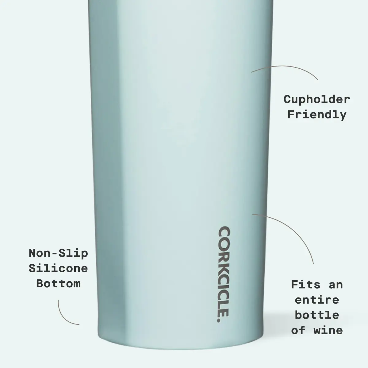 Corkcicle Classic Canteen 740ml (25 oz) Triple Insulated Bottle | Keeps Drinks Cold 25 Hrs, Hot 17 Hrs - view 4