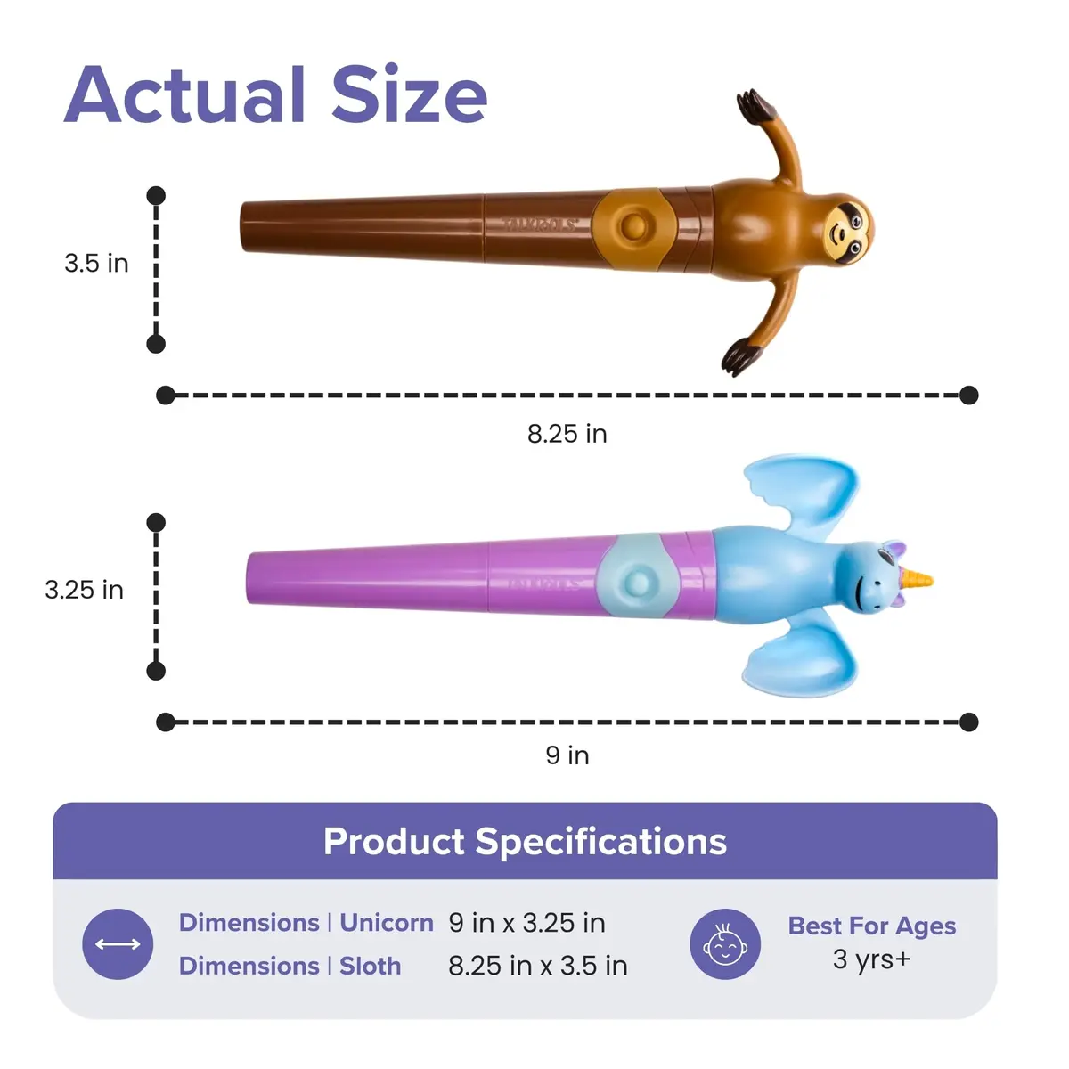 TalkTools Jiggler Oral Motor Tool Set for Kids | Sensory & Feeding Support, 2 Pack - view 4