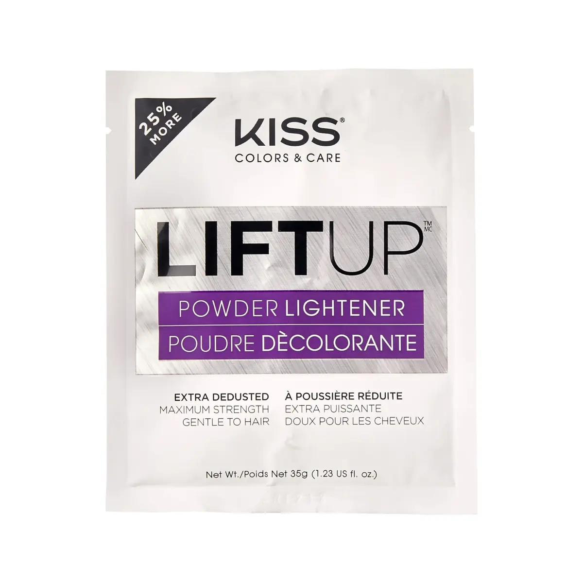 KISS Lift Up Complete 6 Pc DIY Hair Bleach Kit with Plex Serum & Icy Silver Toner | 1 Application - view 7