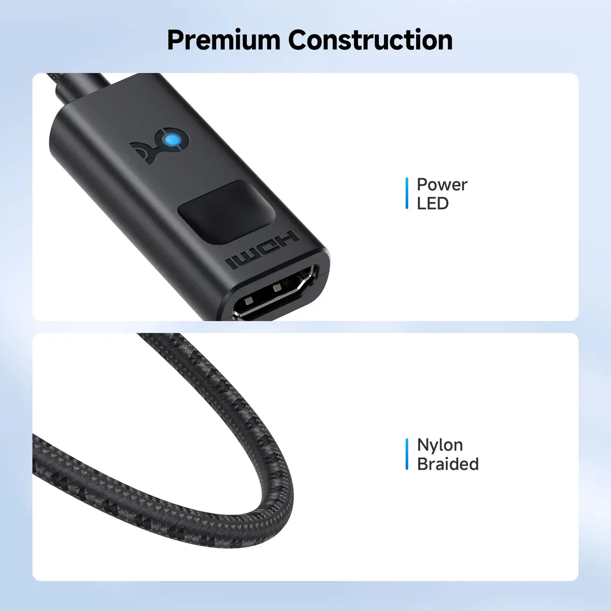 Cable Matters Active 8K Mini DisplayPort 1.4 to HDMI 2.1 Adapter, Black | Connects Mini DP/Thunderbolt to HDMI 2.1 Displays - view 6