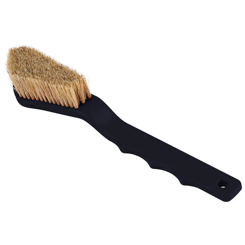 TWO STONES Boar Hair Rock Climbing Brush with Ergonomic Handle | Durable Chalk & Holds Cleaner (105 words) - view 2