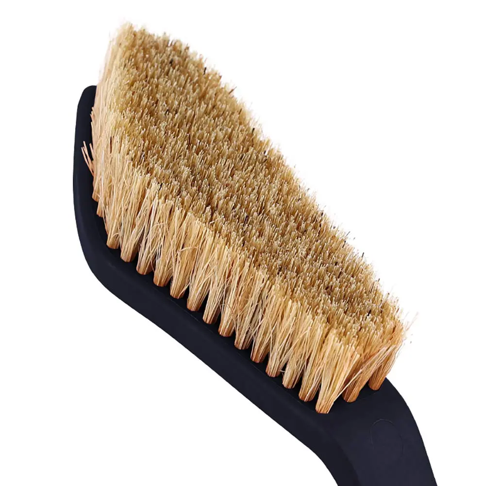 TWO STONES Boar Hair Rock Climbing Brush with Ergonomic Handle | Durable Chalk & Holds Cleaner (105 words) - view 4