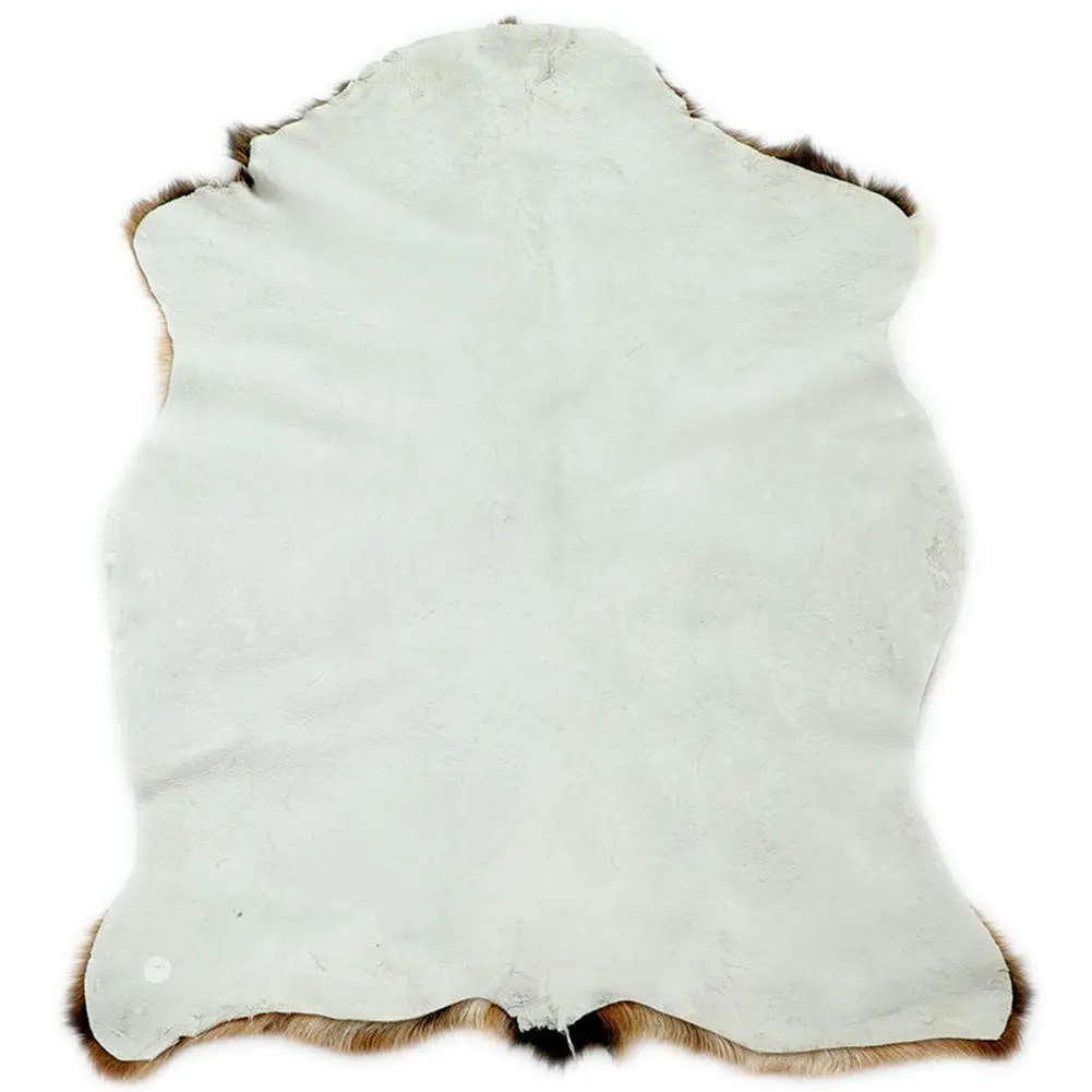 Asuprui Red Deer Hide Rug 0.98m x 0.64m (3.2ft x 2.1ft) | Authentic Animal Skin Carpet for Bedroom - view 5