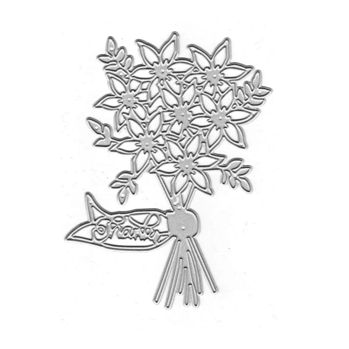 SunnyKids Flower Decoration Metal Cutting Die Cuts | DIY Craft Embossing Card Making (11.5 x 9cm) - view 2