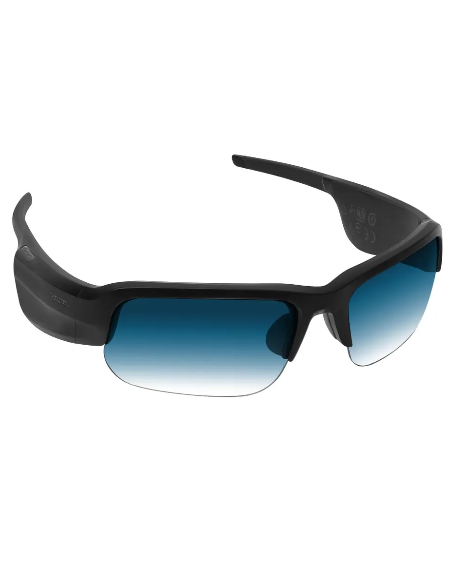Alphax Blue Gradient Non-polarized Replacement Lenses for Bose Tempo Sunglasses | 1.8x Thicker Impact Resistance - view 3