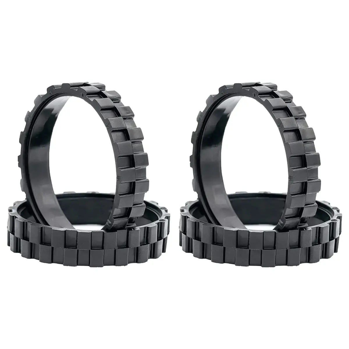 Garbage fighter Black 4 Pack Vacuum Wheels | Compatible with iRobot Roomba 500-900 Series - view 9