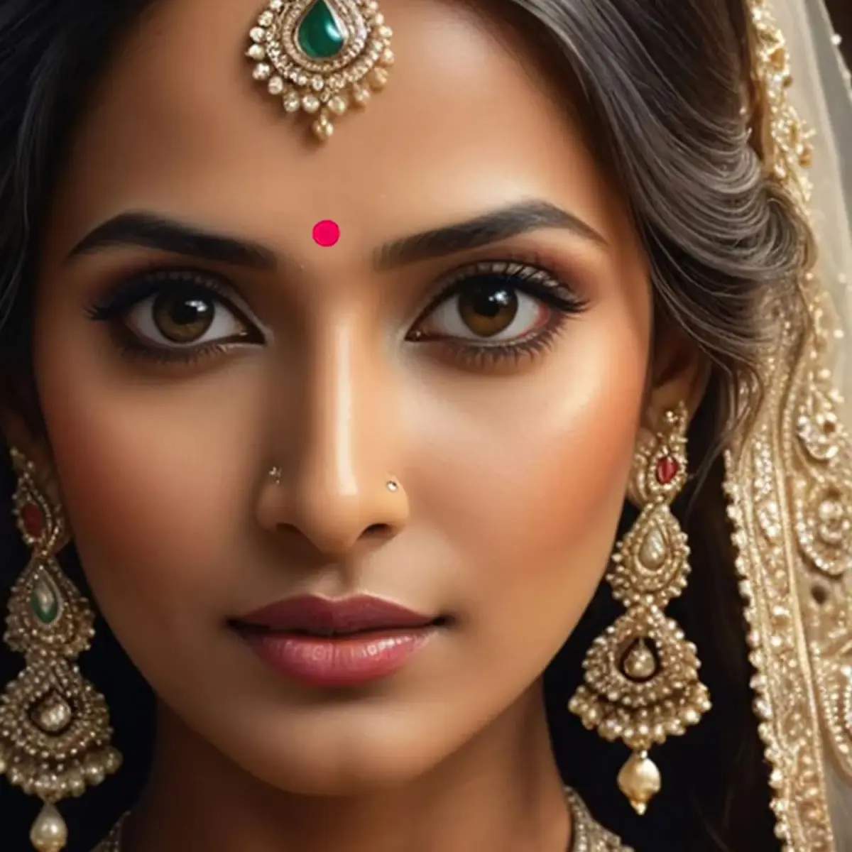 VAMA Fashions Premium Velvet Round Forehead Stickers Kumkum Bollywood Bindi Booklet for Women | 504 Bindis Multicolor - view 9
