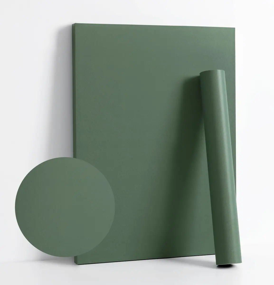 Dimoon Green Peel and Stick Wallpaper 17.7"x78.7" | Modern Self Adhesive Wall Covering - main product image