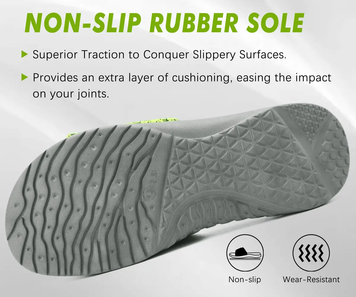 ONCAI Mens Sandals 2025 | Arch Support Sport Slides Open Toe Adjustable Straps Cushioned Footbed for Plantar Fasciitis Green Size 11 - view 6