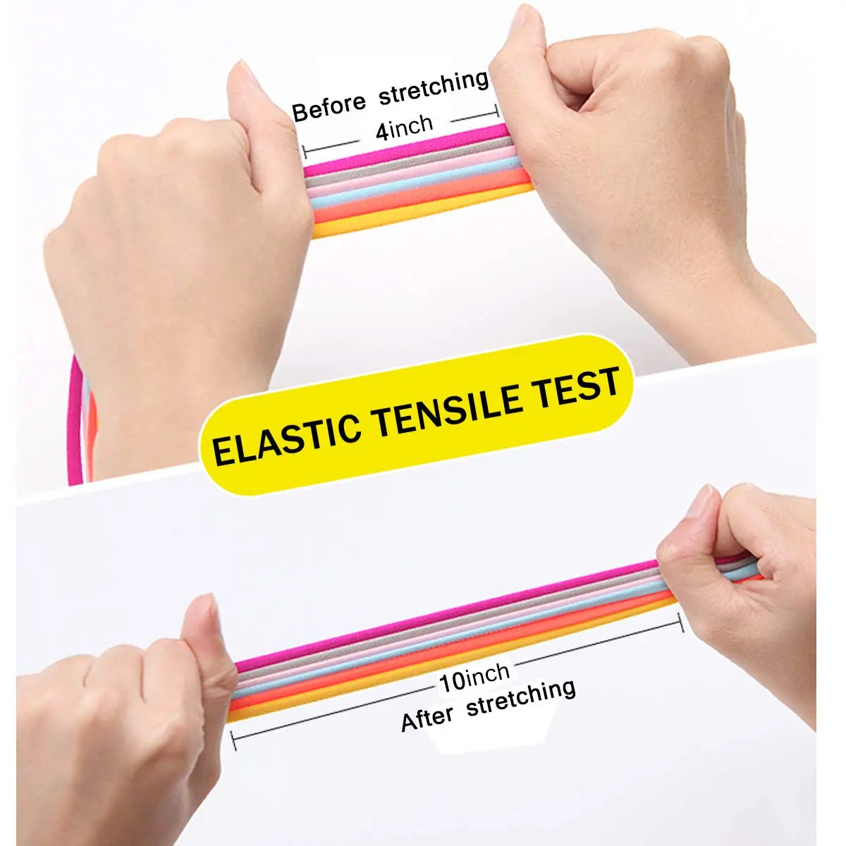anan520 Elastic No Tie Shoelaces for Kids and Adults, Pink Flat Laces 119 cm (47 inch) | Easy Slip-On Sneakers - view 6
