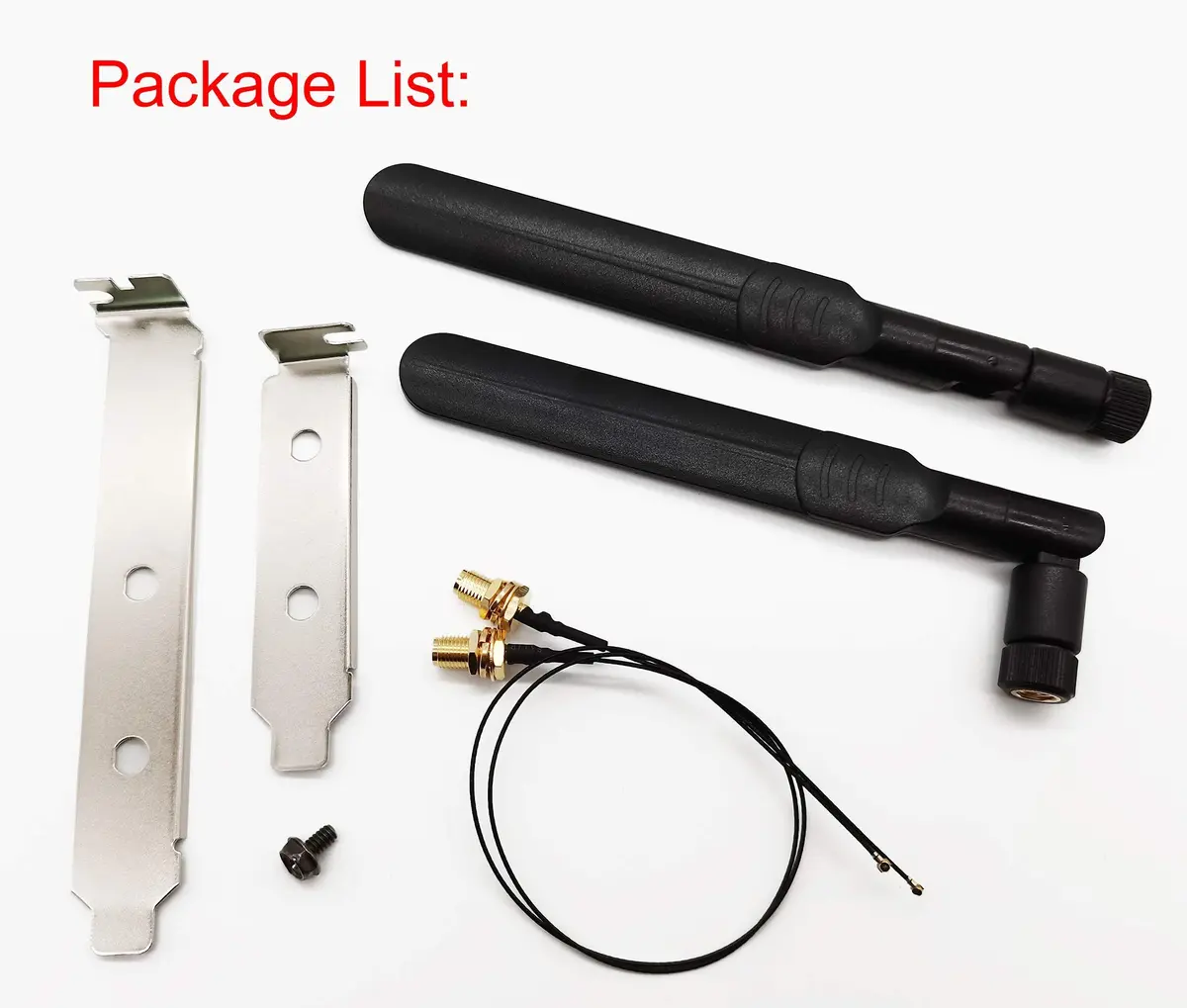 Tenmory WiFi Antenna Dual-Band 8dBi MHF4 Cable Kit for M.2 NGFF Card | High-Gain Omni-Directional - view 5