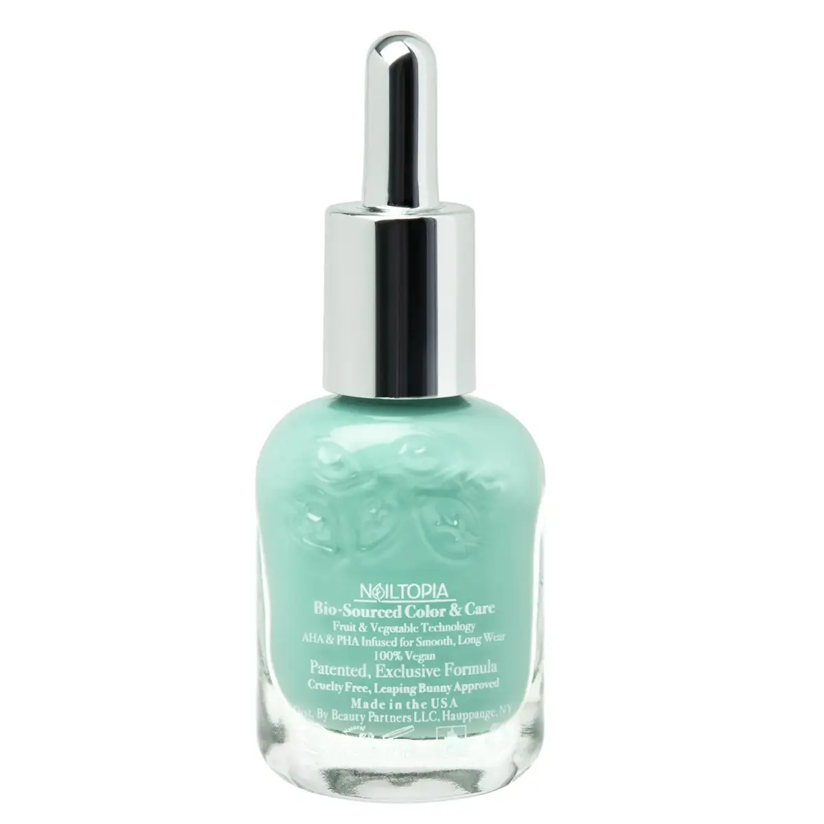 Nailtopia Bio-Sourced Nail Lacquer 'Trust The Process' 12ml (0.41 Fl Oz) | Chip-Free, Superfood-Infused Formula - view 3