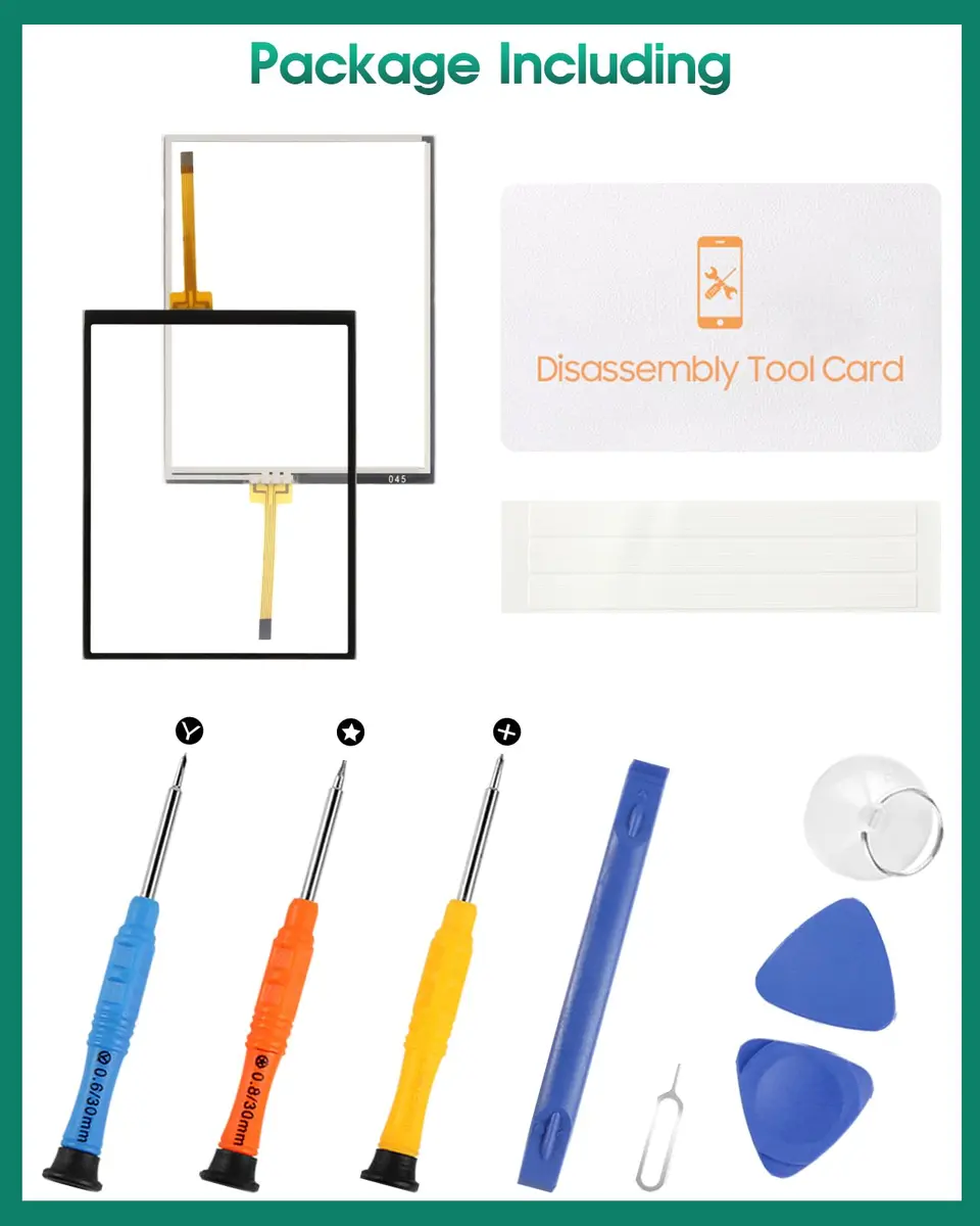 SRJTEK 4.2" Touch Screen Digitizer for Trimble TSC3 | Original Replacement - view 6