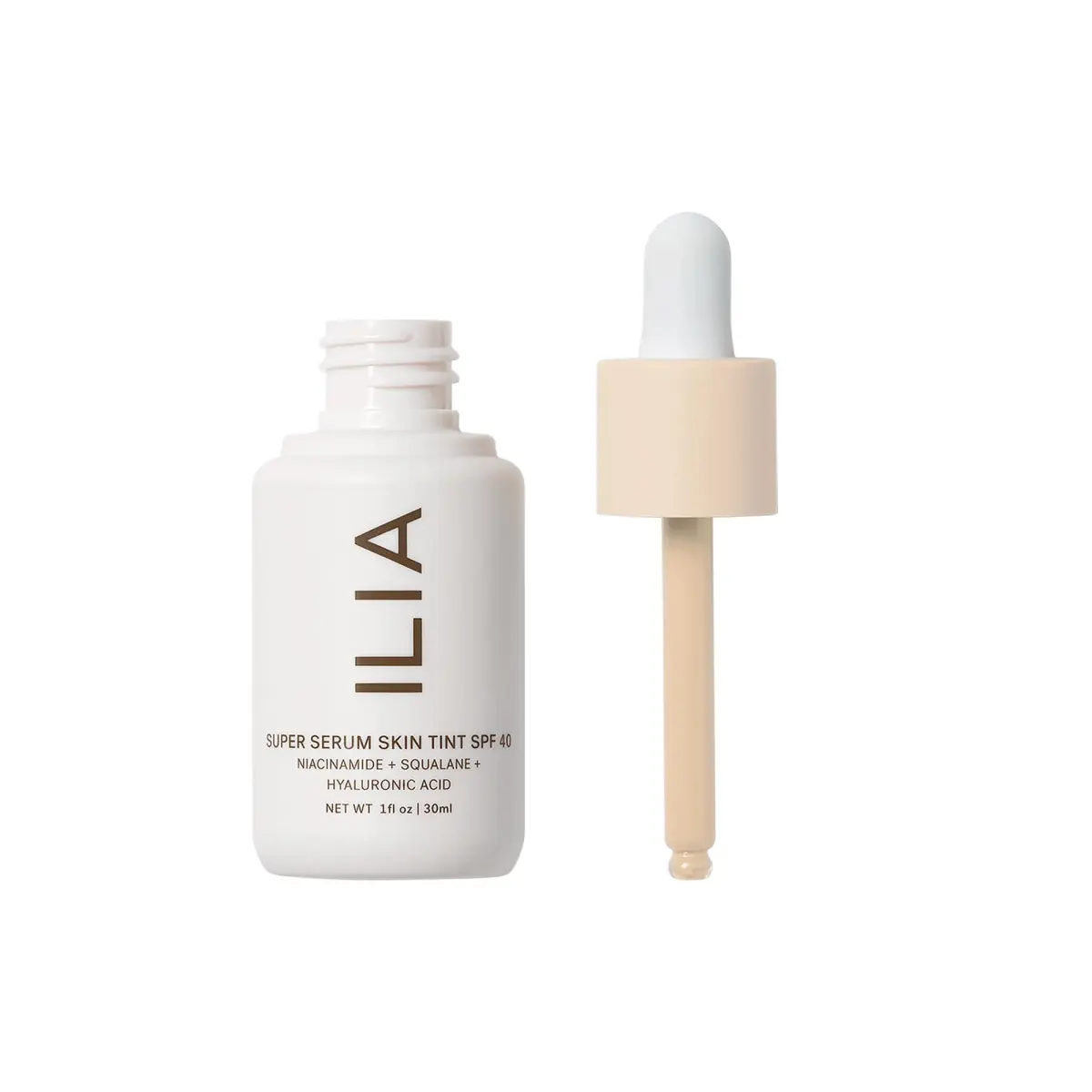 ILIA Super Serum Skin Tint SPF 40 Skye ST.5 30ml (1 fl oz) | Dewy Finish with Hyaluronic Acid & Niacinamide - view 2