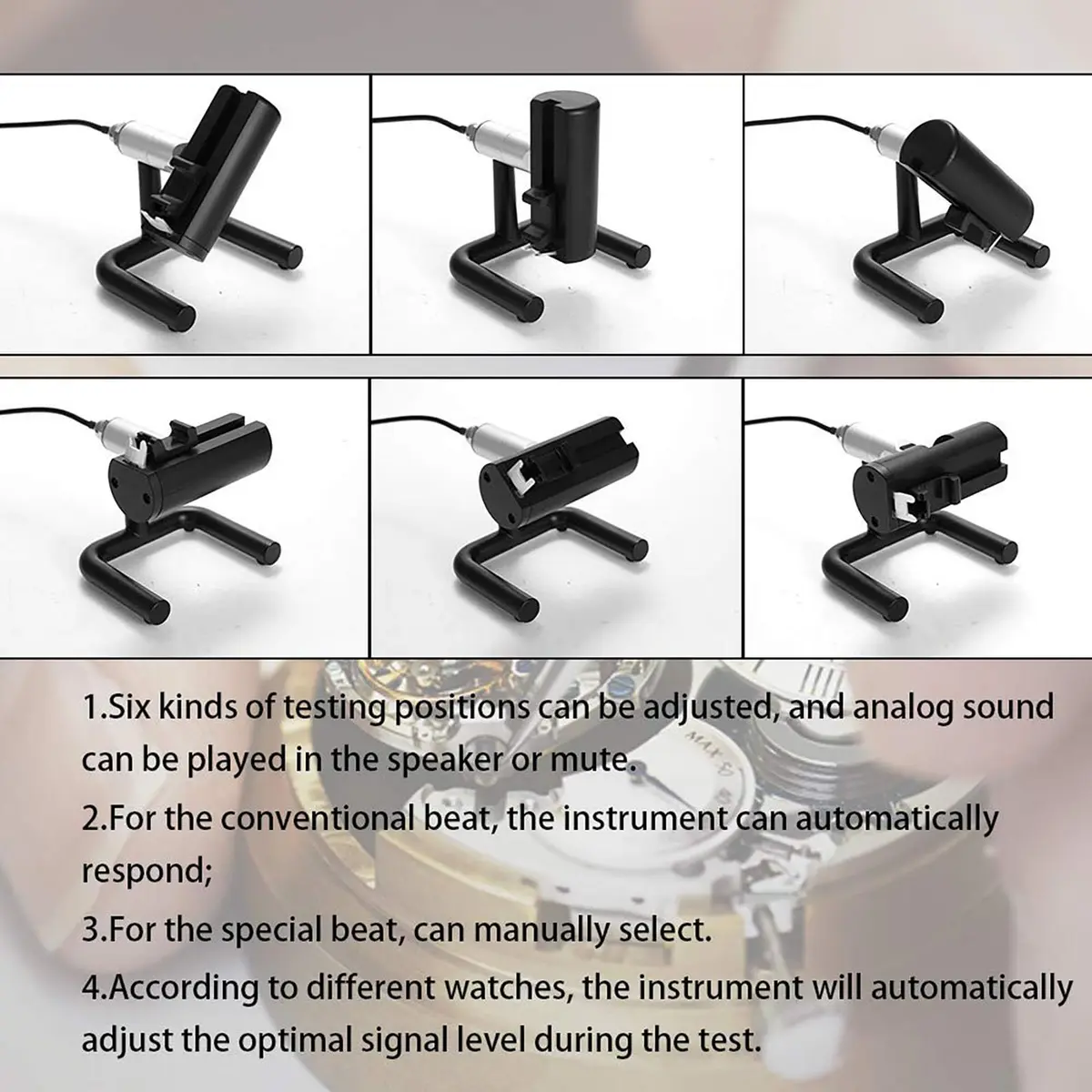 SWANSOFT Timegrapher No.1900 | Multifunctional Watch Tester for Mechanical Watches - view 5