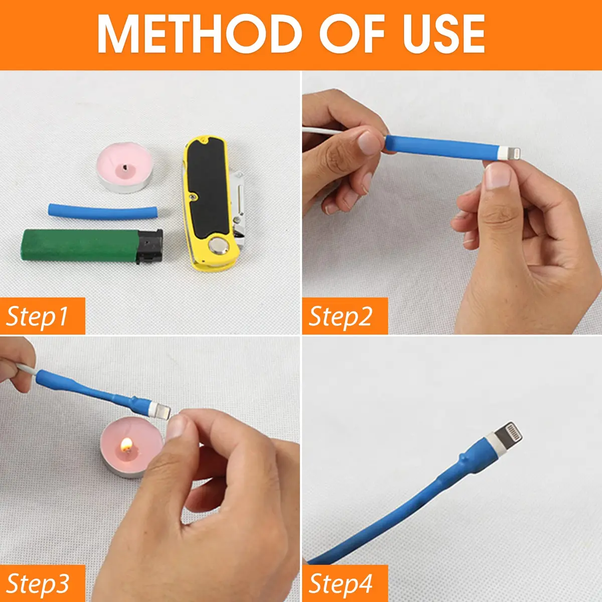ASHINER Heat Shrink Tubing Kit - 580Pcs EVA Material in 6 Colors and 11 Sizes | Waterproof, Fire-Resistant, Easy to Use - view 5