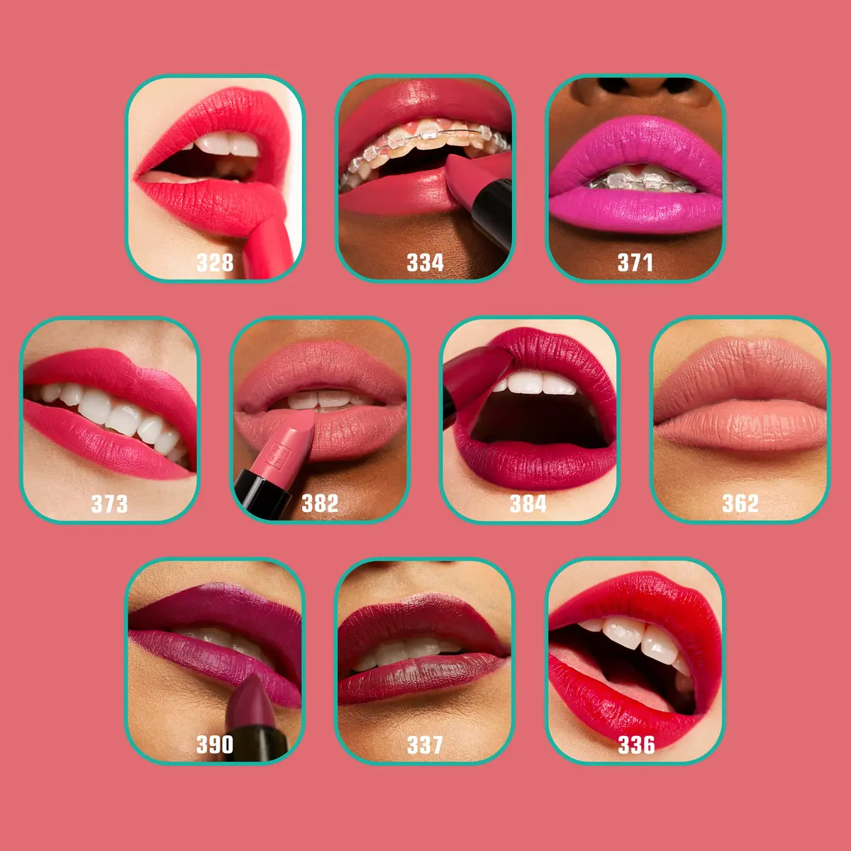 3INA Moisturizing Lipstick 0.16 oz | Semi-Matte Satin Finish, 5-Hour Wear, Highly Pigmented, Vegan & Cruelty-Free - view 5
