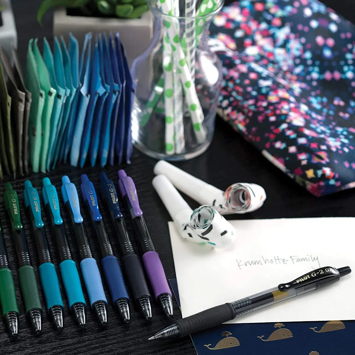 Pilot G2 Premium Retractable Gel Pens .38mm 8-Pack | Smooth, Long-Lasting, Refillable - view 7