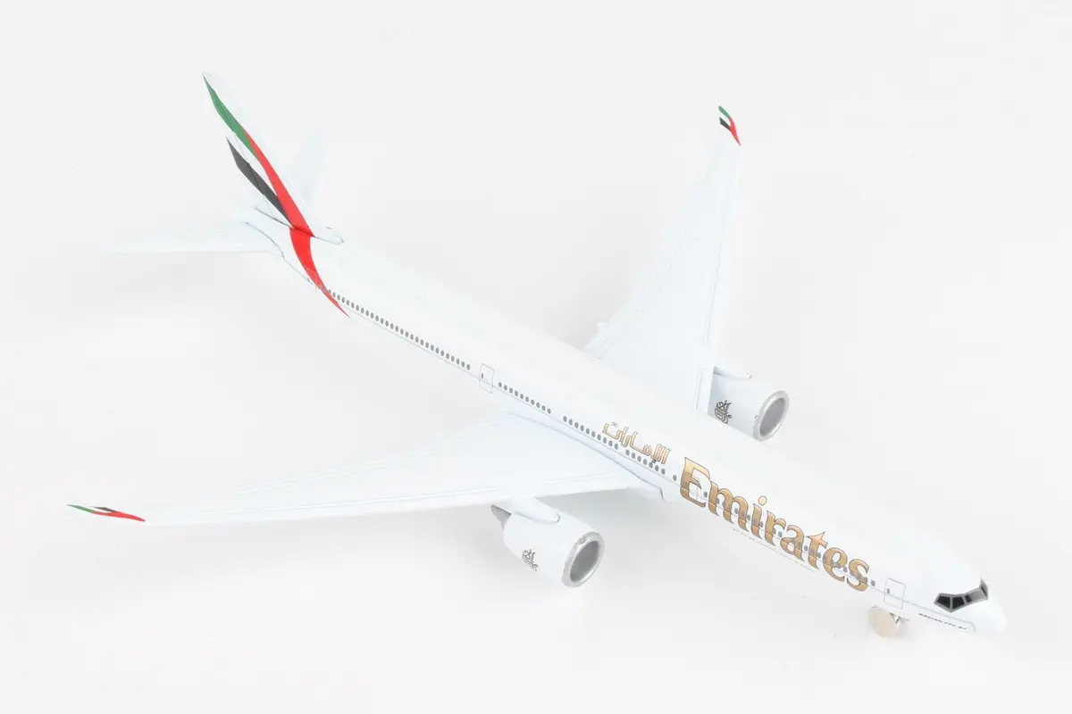 Daron Toy Airplane Emirates 777x | Die-Cast Metal Model for Kids 3+ - view 2
