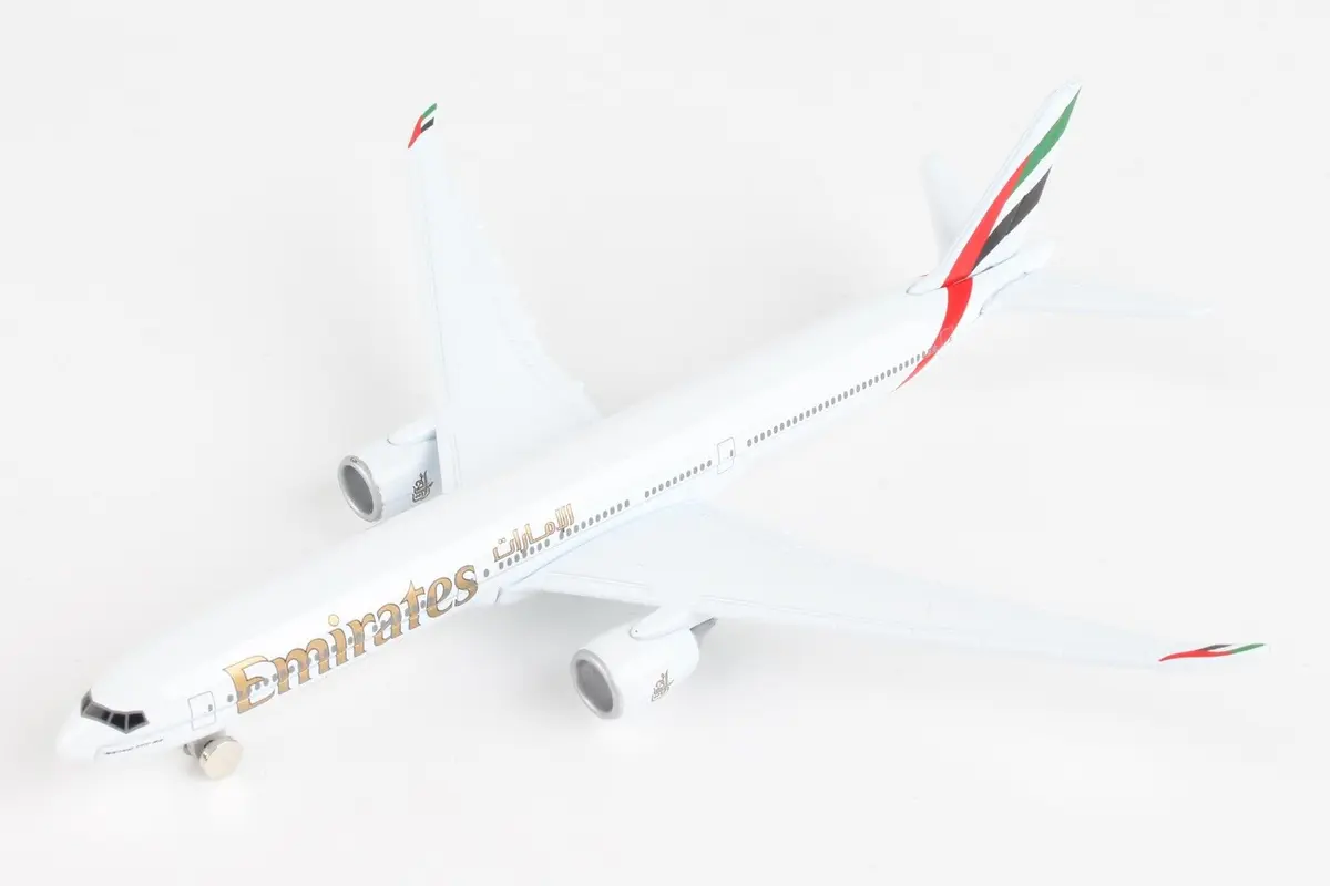 Daron Toy Airplane Emirates 777x | Die-Cast Metal Model for Kids 3+ - view 4