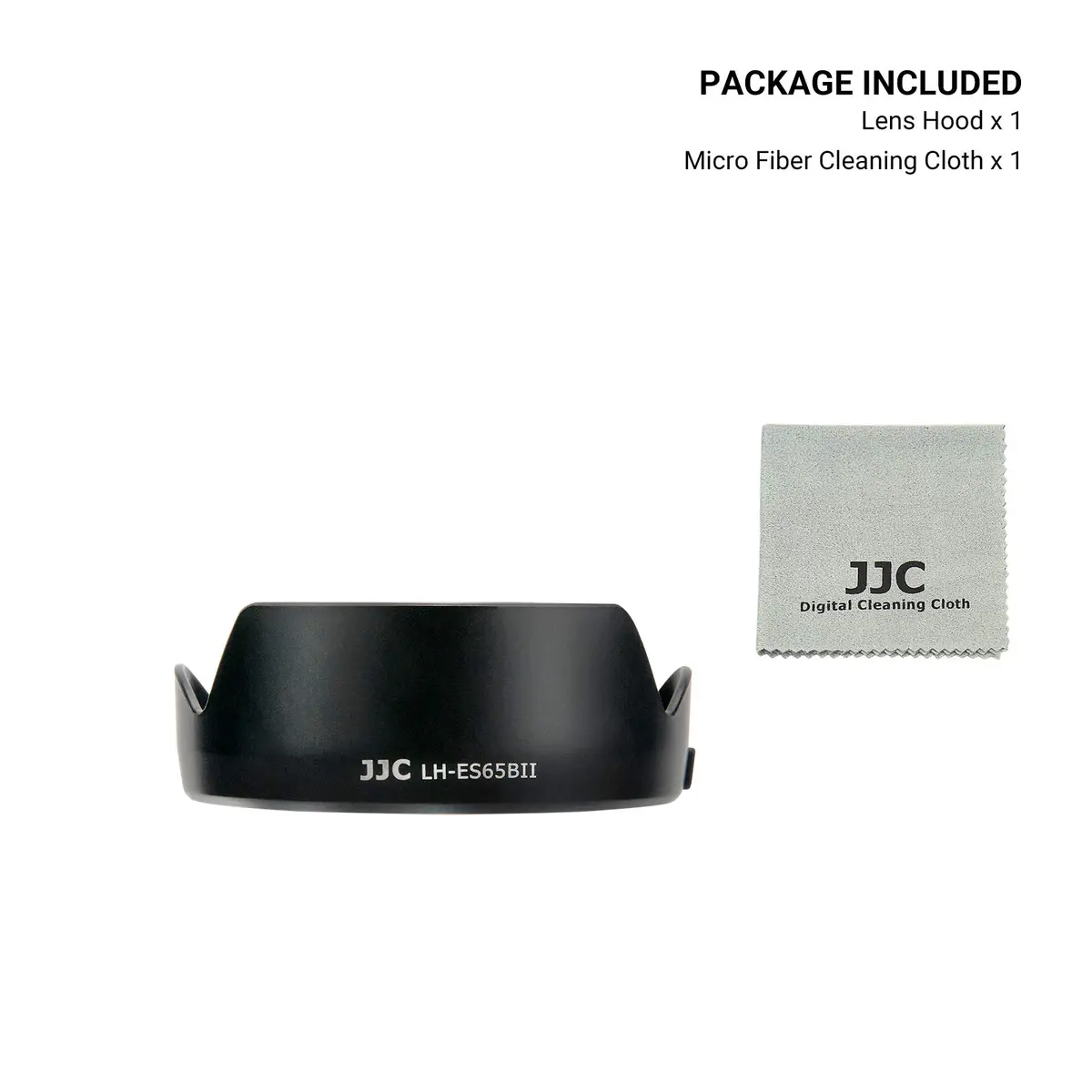 JJC Tulip Flower Lens Hood for Canon RF 50mm f/1.8 STM | Reversible Lens Shade, Compatible with 43mm Filters & Cap - view 8