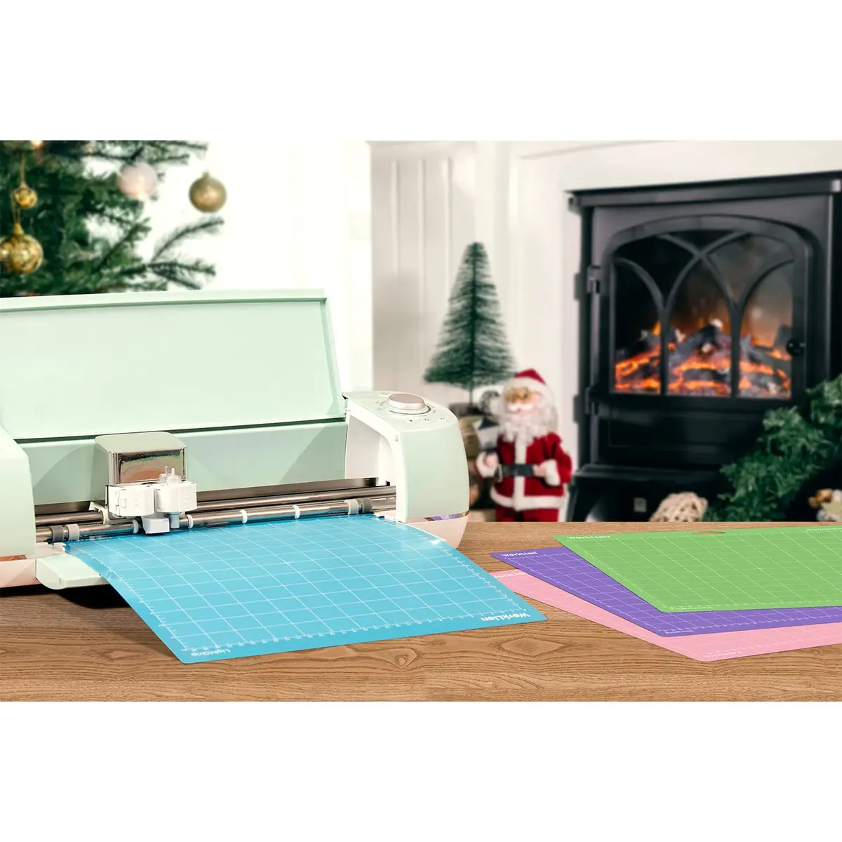 WORKLION Cutting Mat 12x12 | Compatible with Maker/Maker 3/4 & Explore 3/4, Variety Sticky Vinyl (6 Pack) - view 2