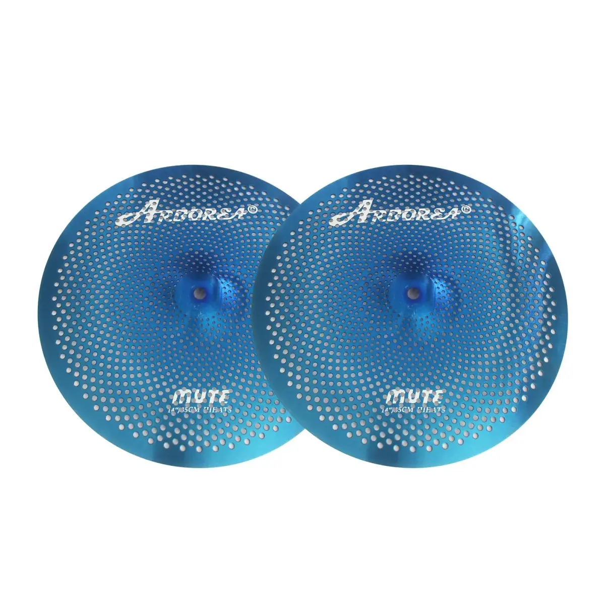 Arborea Low Volume Cymbal Pack Blue Mute 14"hi-hat+16"crash+18"crash+20"ride 5 Pieces | Stainless Steel - view 2